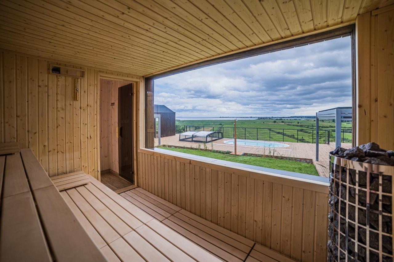 Nowe Domki Deluxe Z Widokiem Na Zatoke Z Basenem I Sauna Oslonino 외부 사진
